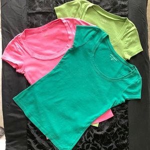 4/$25—3 for $10 Bundle Ann Taylor and Loft Casual Cotton Tops XS